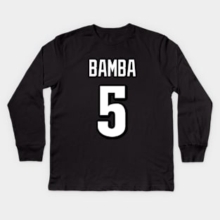 Mo Bamba- Orlando Magic Kids Long Sleeve T-Shirt